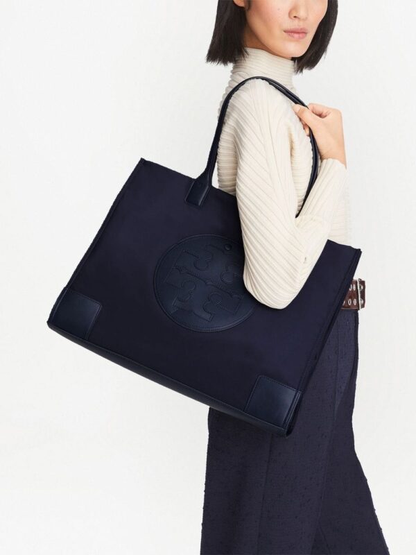 Tory Burch Ella logo-patch tote bag - Image 2