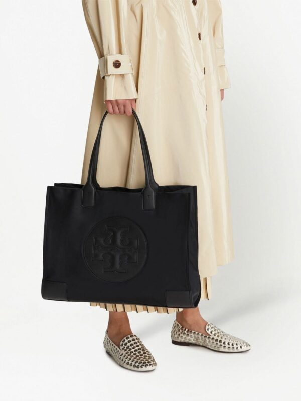 Tory Burch Ella logo-patch tote bag - Image 2