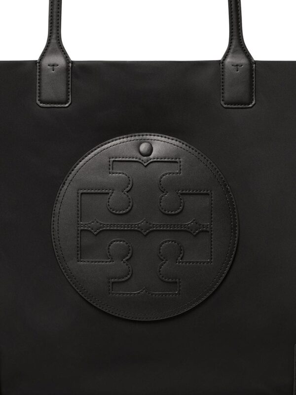 Tory Burch Ella logo-patch tote bag - Image 4