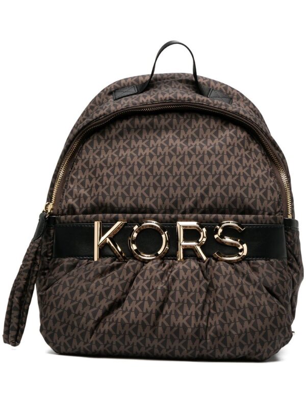 Michael Michael Kors  Leonie monogram-logo backpack