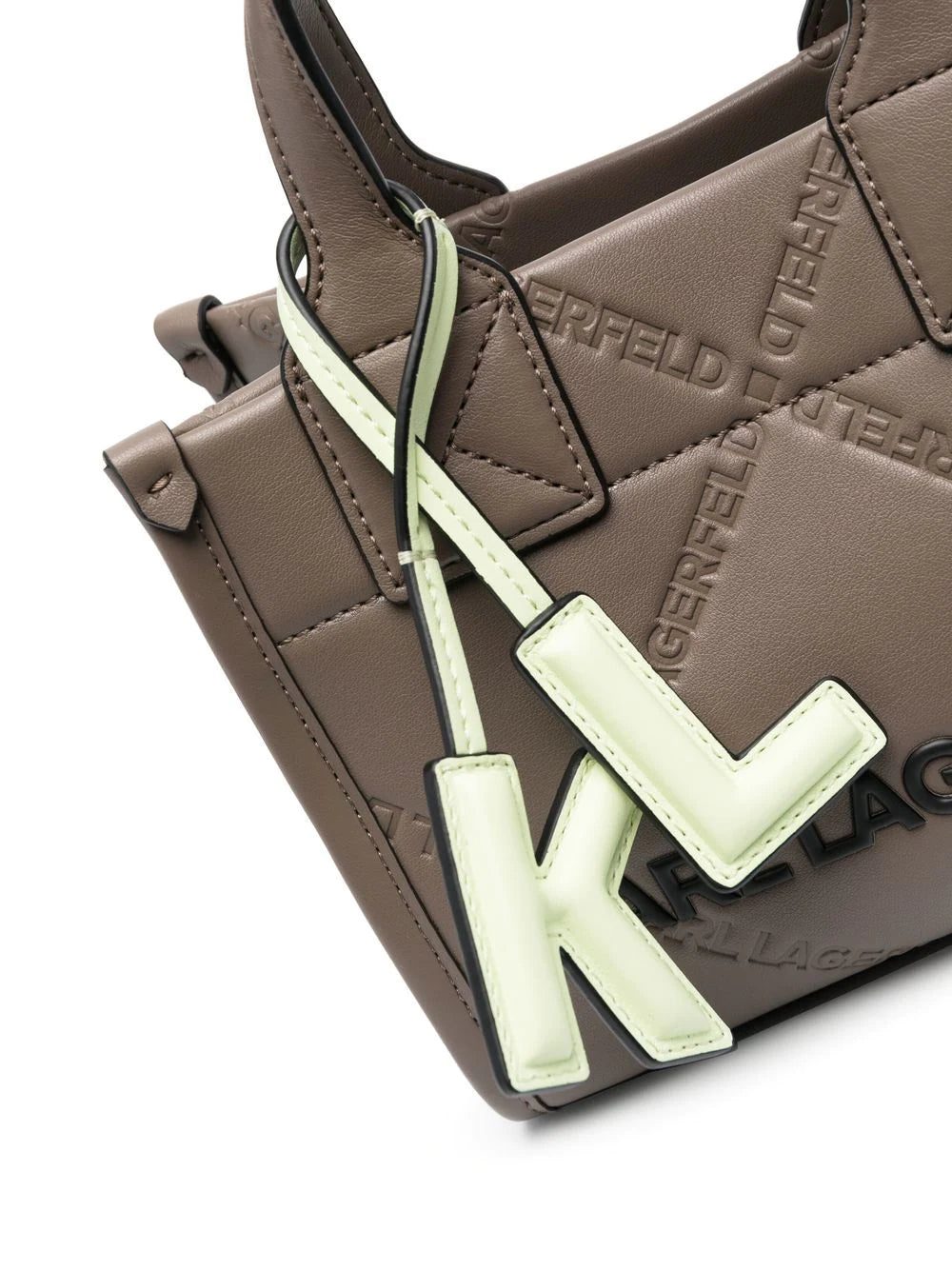 Karl Lagerfeld K/Skuare embossed tote bag - Image 4