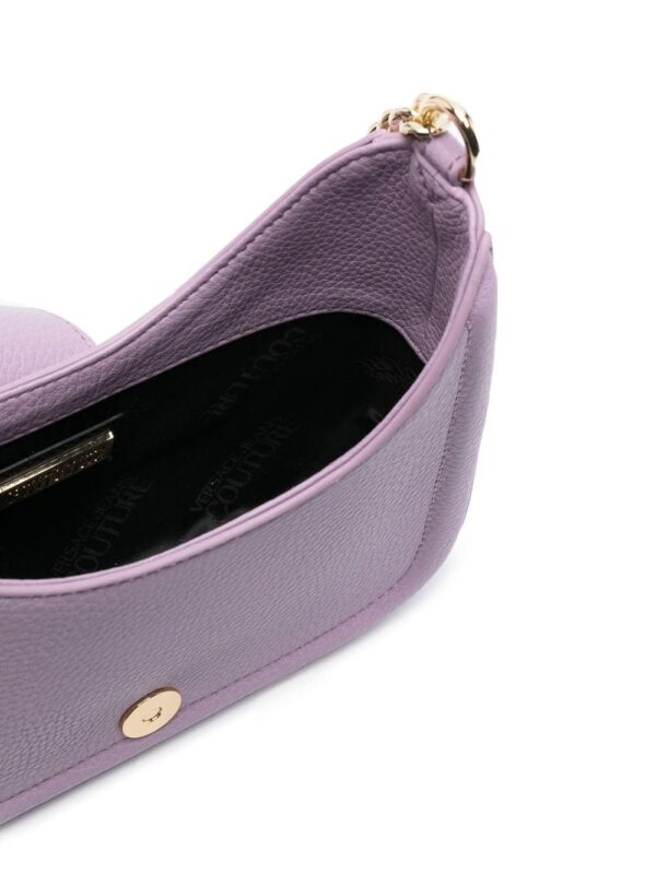Versace Jeans Couture engraved-logo buckle shoulder bag - Image 5