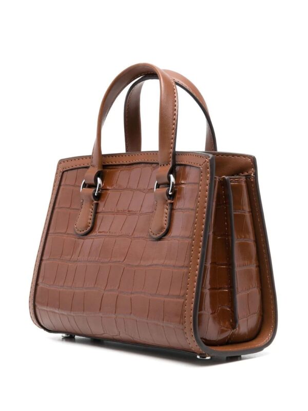 Michael Michael Kors  crocodile-effect logo-plaque tote bag - Image 2