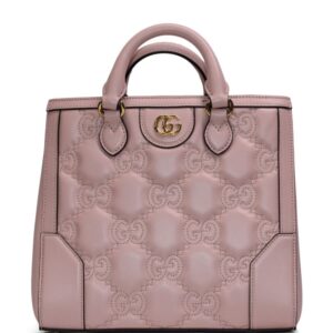 Gucci mini GG matelassé top-handle bag