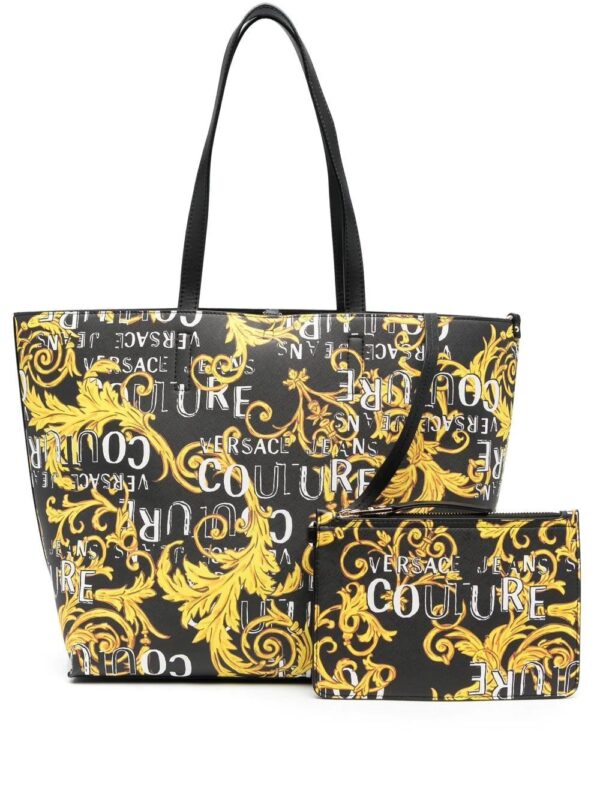 Versace Jeans Couture  logo-print tote bag