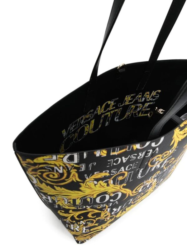 Versace Jeans Couture  logo-print tote bag - Image 5