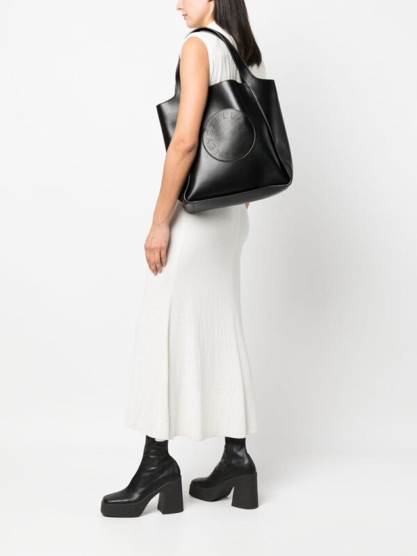Stella McCartney Stella perforated-logo tote bag - Image 2