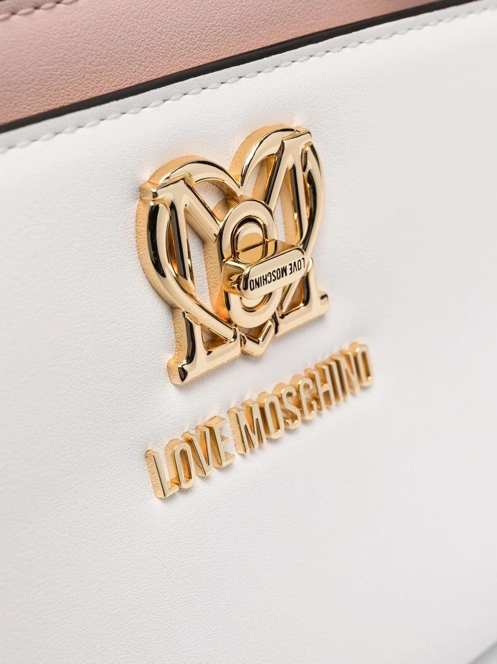 Love Moschino small colour-block tote bag - Image 3