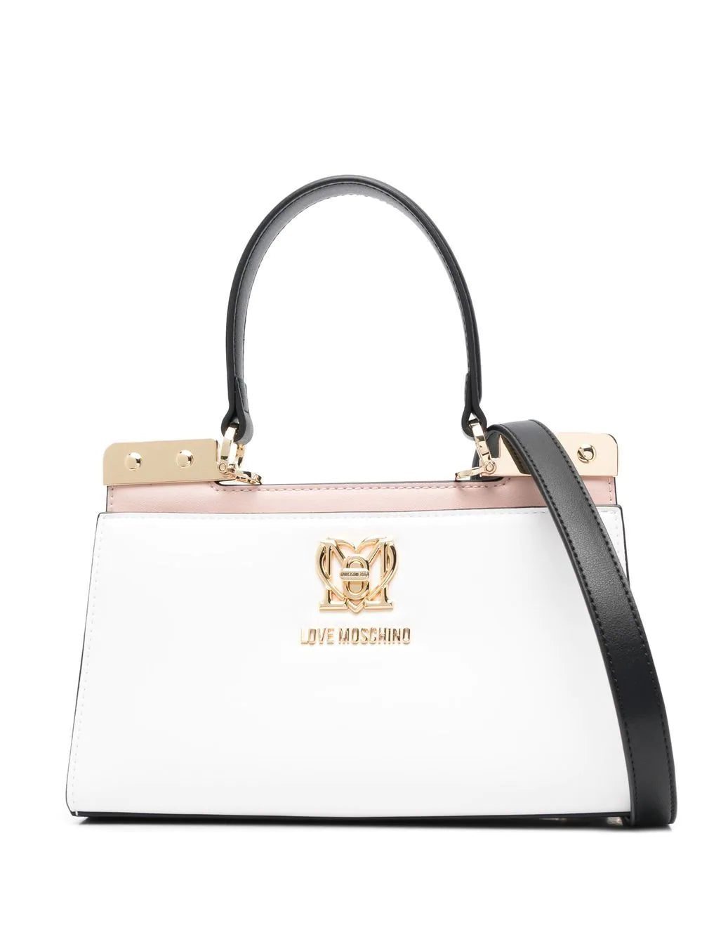 Love Moschino small colour-block tote bag