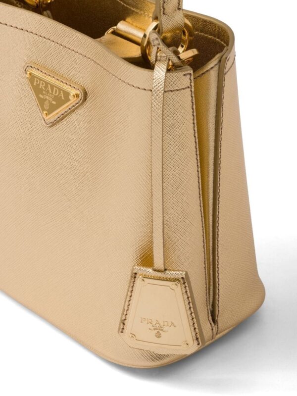 Prada mini Panier Saffiano leather tote bag - Image 4