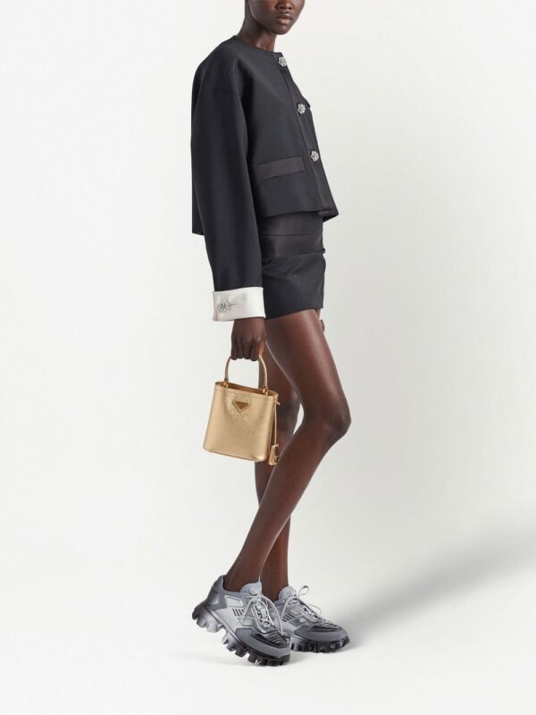 Prada mini Panier Saffiano leather tote bag - Image 2