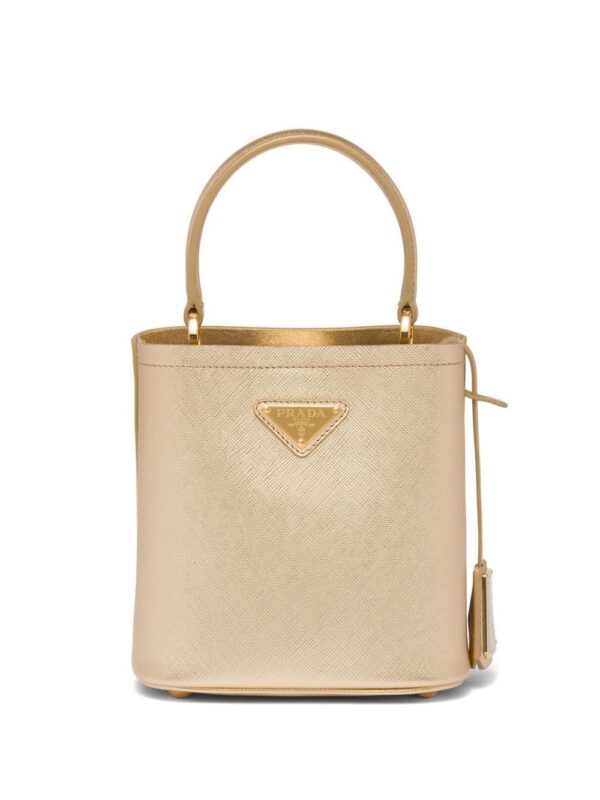 Prada mini Panier Saffiano leather tote bag