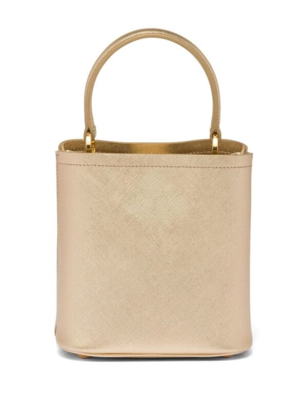 Prada mini Panier Saffiano leather tote bag - Image 3