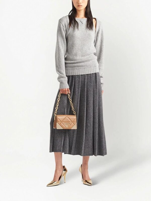 Prada  quilted nappa leather shoulder bag - Image 2