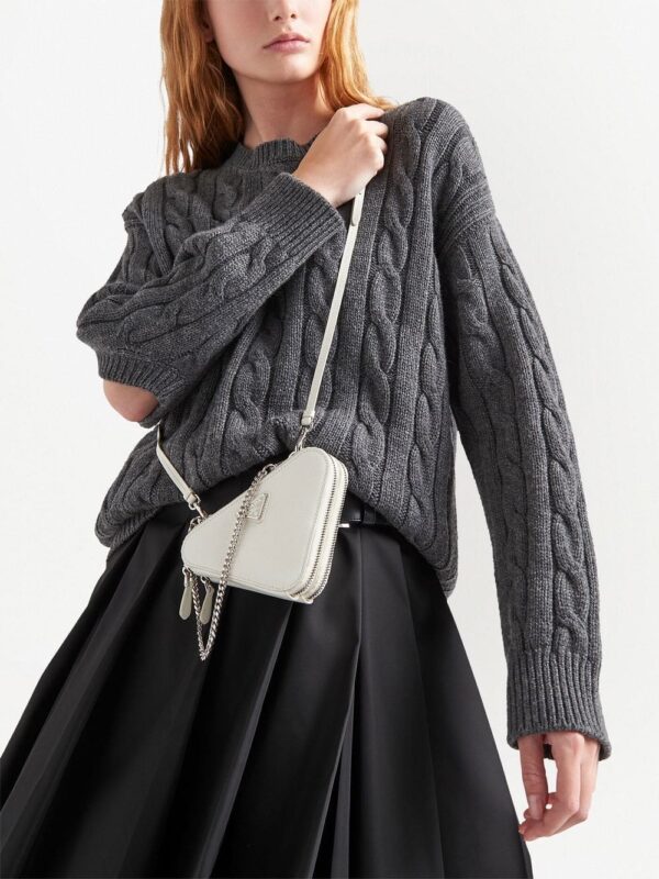 Prada mini Triangle crossbody bag - Image 2