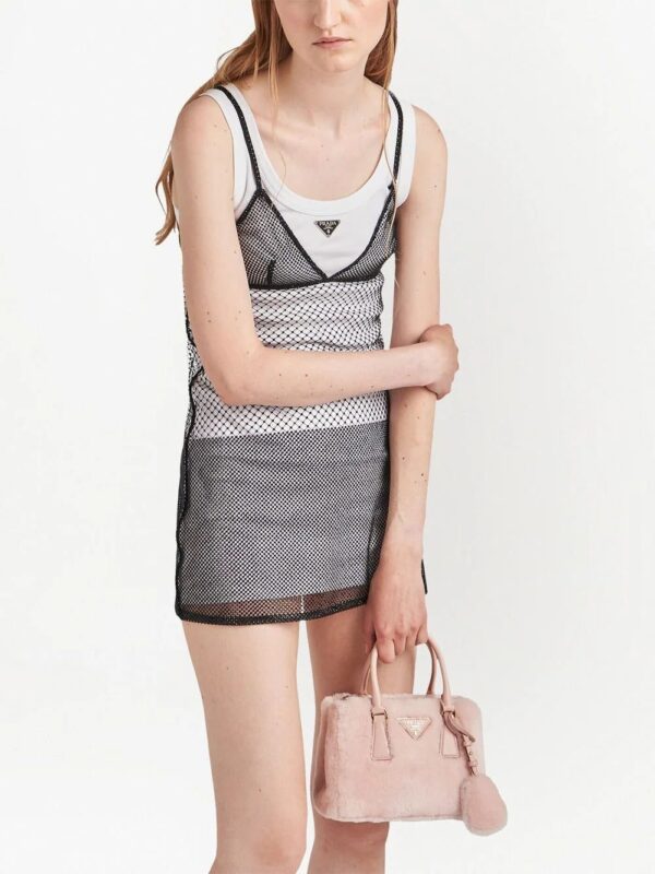 Prada  Galleria shearling tote bag - Image 2