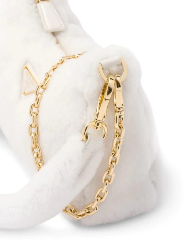 Prada  mini shearling shoulder bag - Image 4