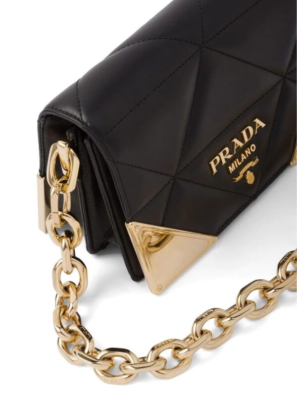 Prada  quilted nappa leather shoulder bag - Image 4
