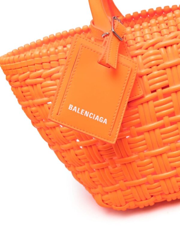 Balenciaga XS Bistro Basket tote bag - Image 4
