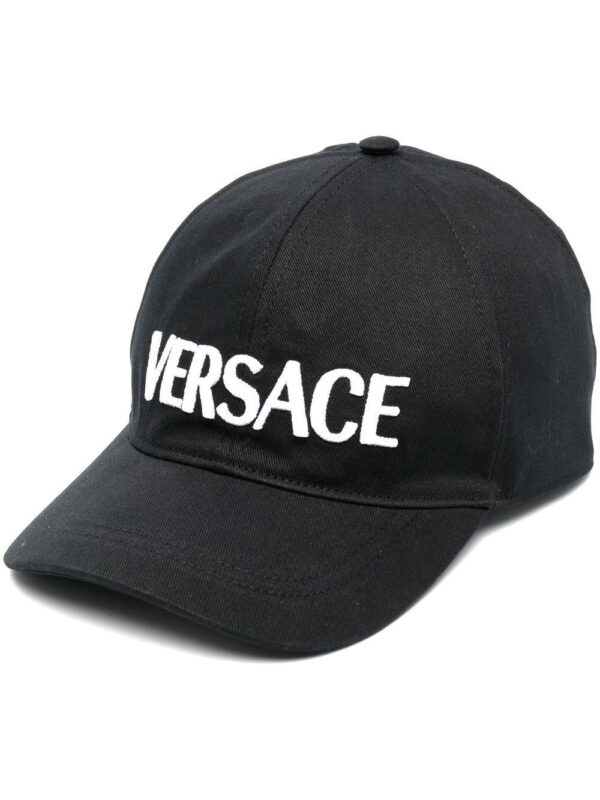 Versace logo-print baseball cap