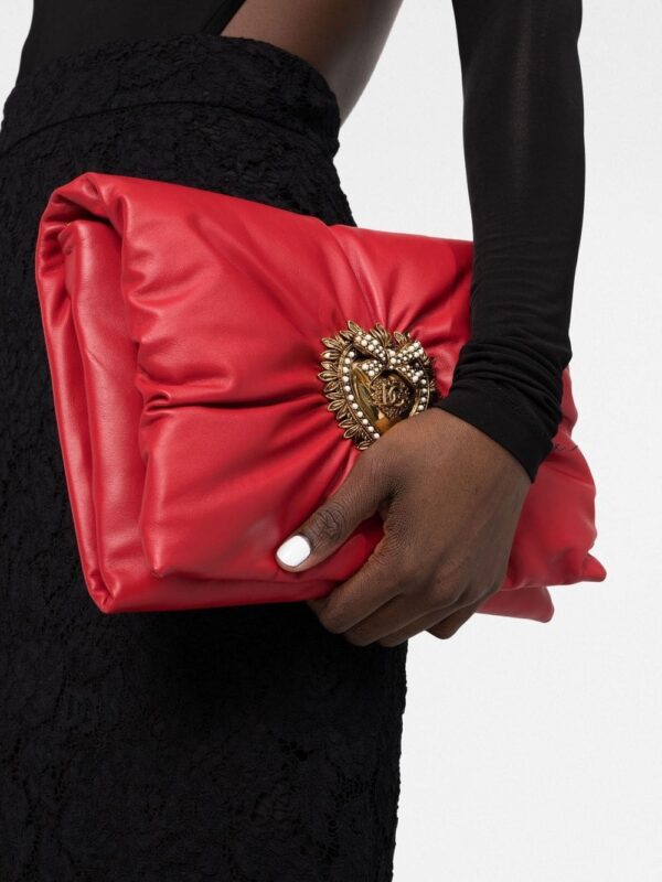 Dolce & Gabbana medium Devotion Soft clutch - Image 3