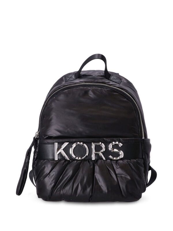 Michael Kors logo-plaque detail backpack