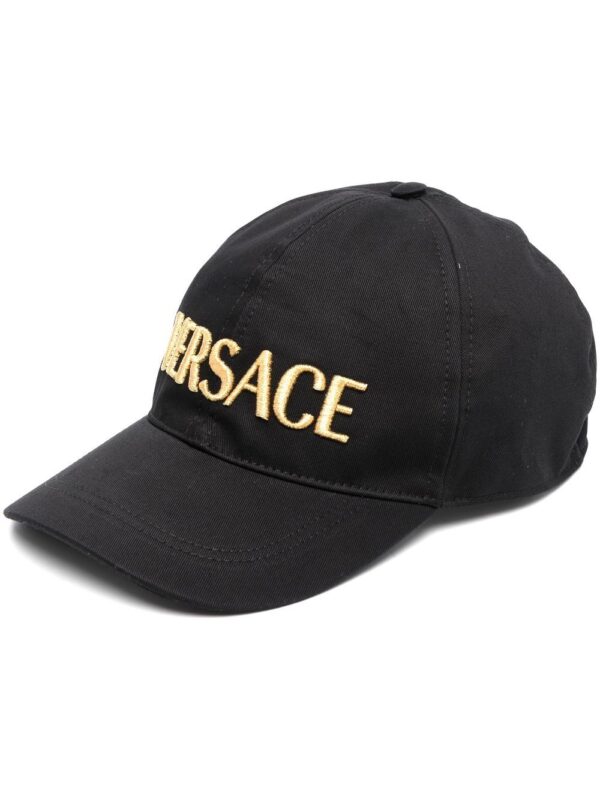 Versace logo-embroidered baseball cap