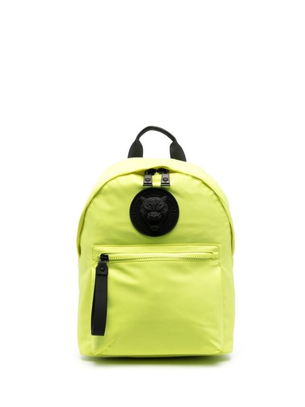 Plein Sport logo-plaque neon backpack