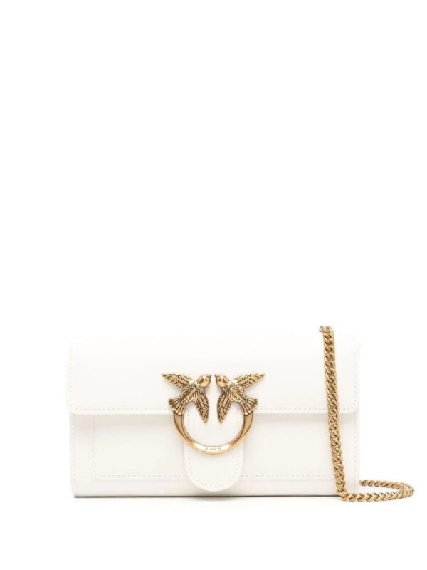 PINKO  Love One leather crossbody bag - Image 4