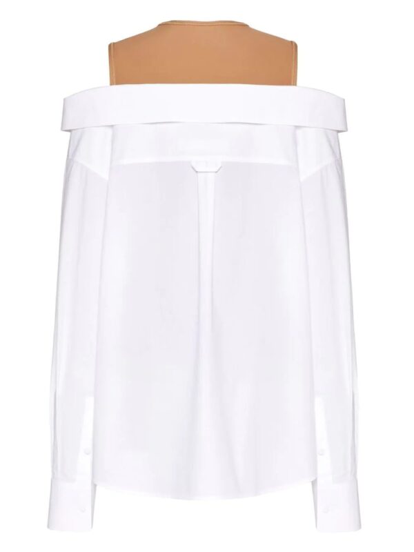 Valentino Garavani  layered cotton-poplin shirt - Image 2