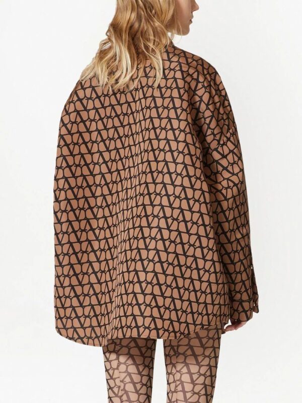 Valentino Garavani  toile Iconograph oversized shirt - Image 4