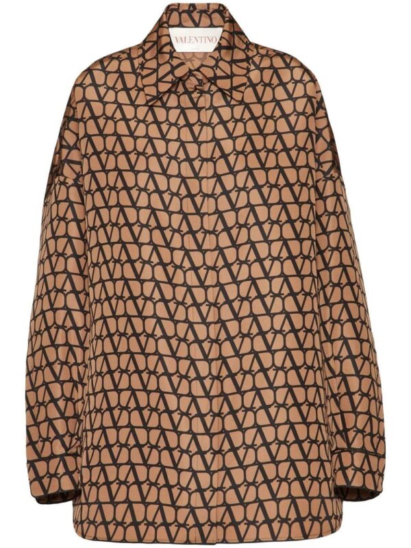 Valentino Garavani  toile Iconograph oversized shirt