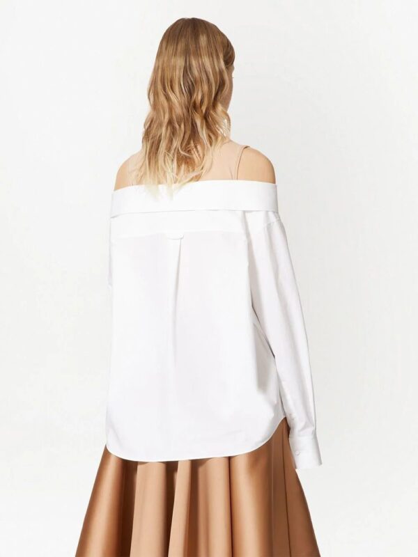 Valentino Garavani  off-shoulder shirt - Image 4