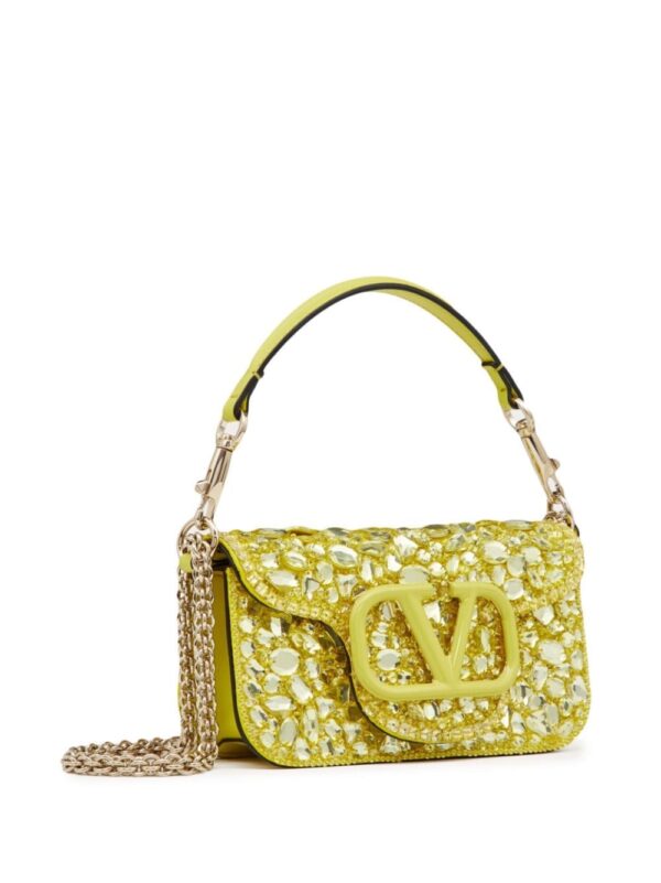 Valentino Garavani crystal-embellished shoulder-bag - Image 4