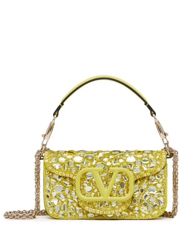 Valentino Garavani crystal-embellished shoulder-bag
