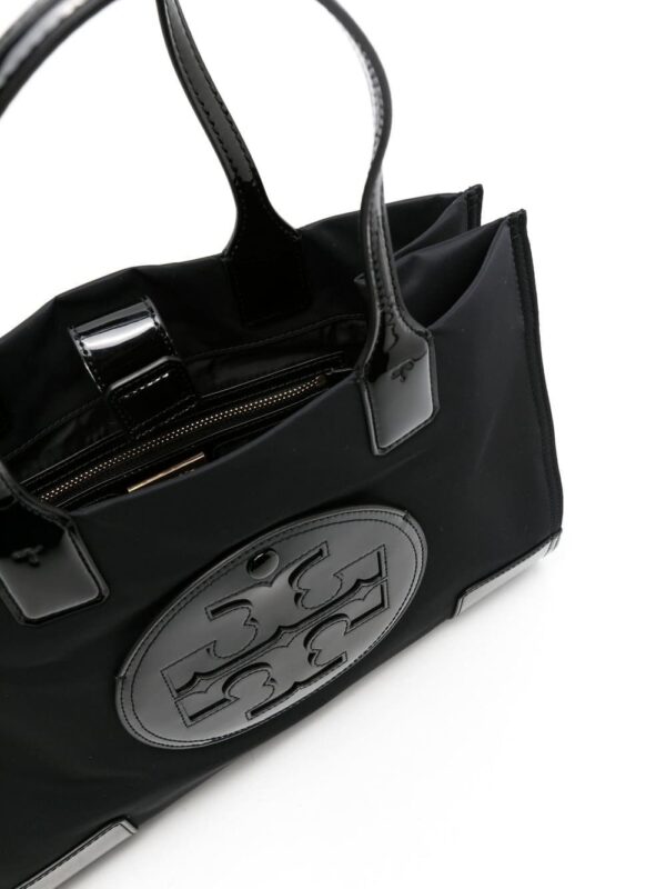 Tory Burch Ella small patent-detail tote bag - Image 5