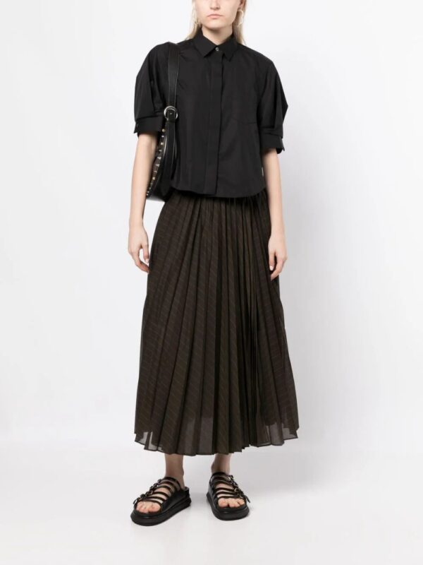 sacai  short-sleeve cotton shirt - Image 2