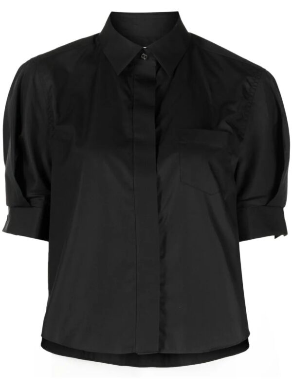 sacai  short-sleeve cotton shirt