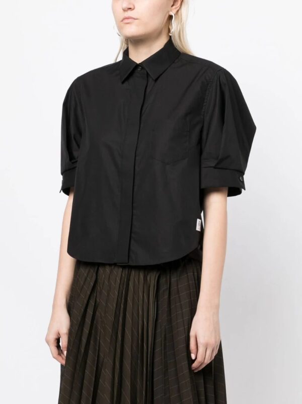 sacai  short-sleeve cotton shirt - Image 3