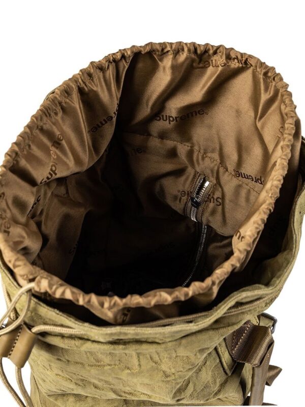 Supreme fat tip jacquard denim backpack - Image 4