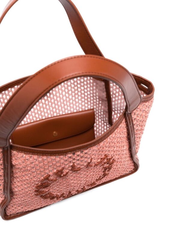 Stella McCartney Stella Logo embroidered tote bag - Image 5
