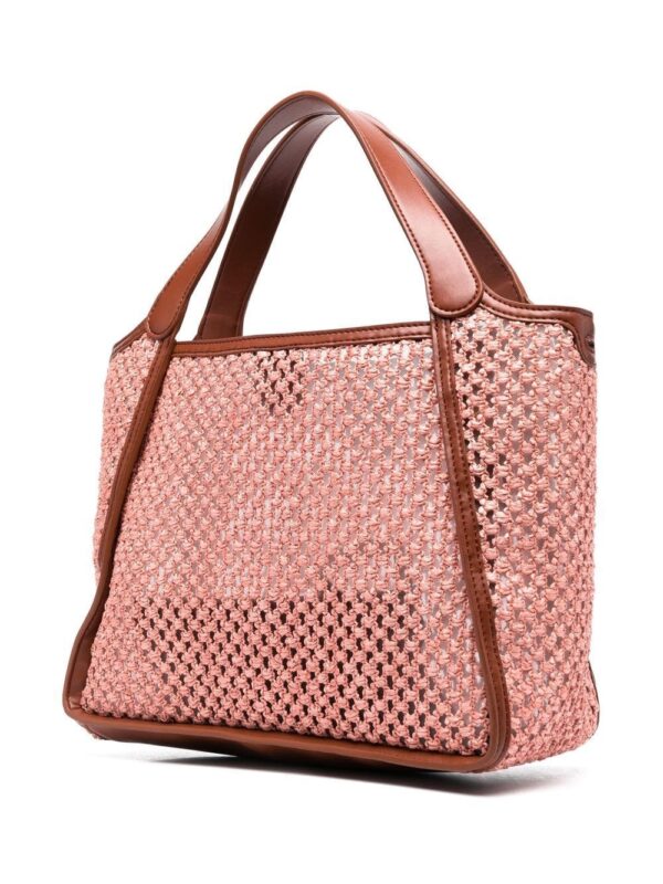 Stella McCartney Stella Logo embroidered tote bag - Image 3