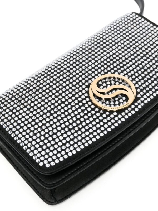 Stella McCartney S-Wave crystal-embellished crossbody bag - Image 5
