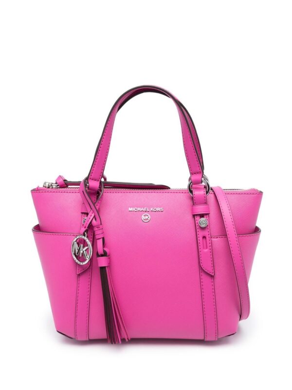 Michael Michael Kors  logo-plaque leather tote bag