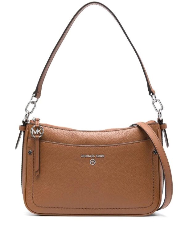 Michael Michael Kors  logo-plaque leather shoulder bag