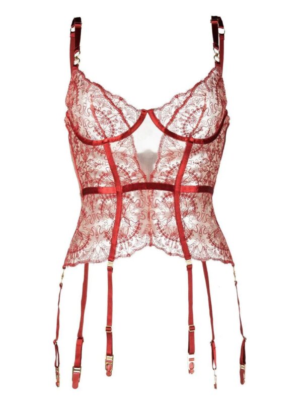 Bordelle  Cymatic Basque corset bra