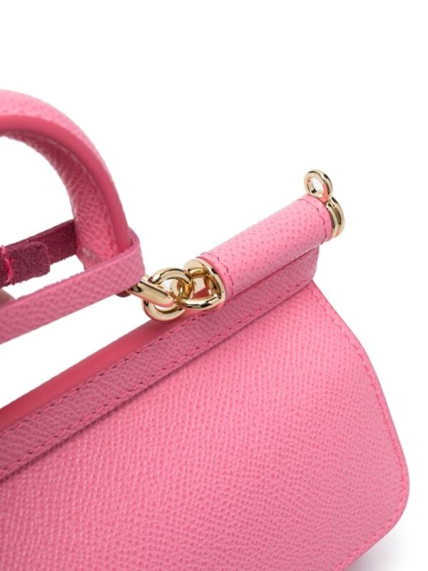 Dolce & Gabbana small Sicily leather shoulder bag - Image 5