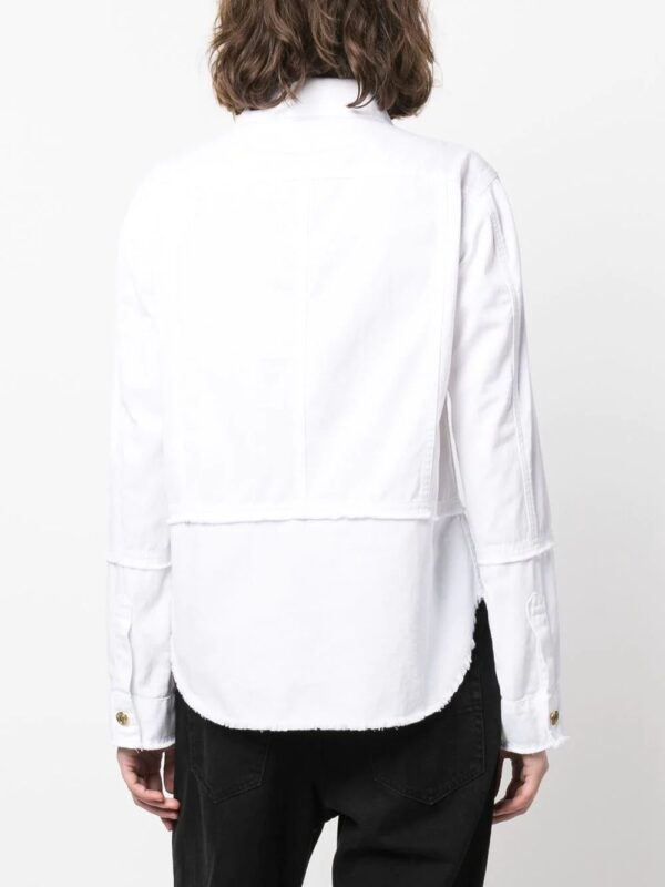 TOM FORD  frayed-cotton brim shirt - Image 4