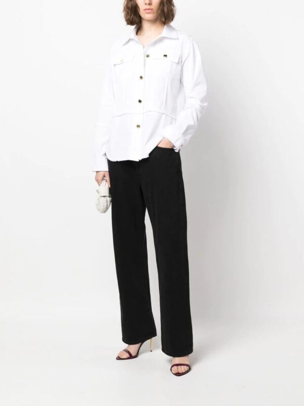 TOM FORD  frayed-cotton brim shirt - Image 2