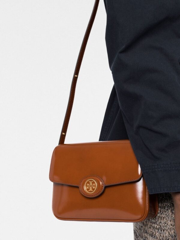 Tory Burch logo-plaque crossbody bag - Image 3